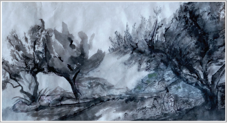 Encre de Chine sur papier