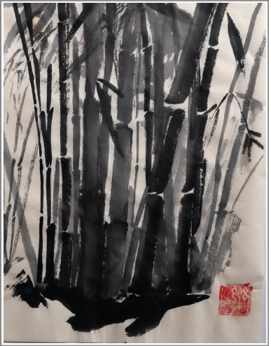 Encre de Chine sur papier