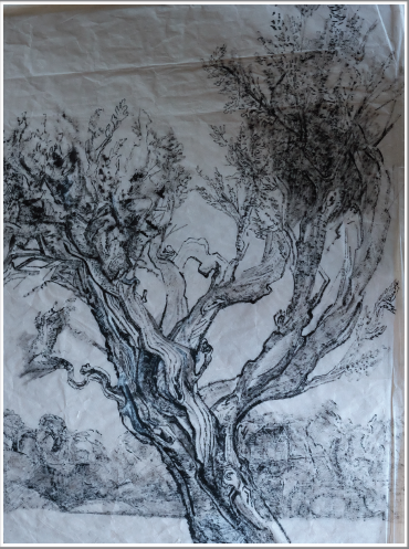 Peinture d'encre de Chine